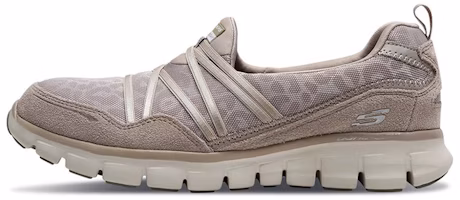 (Women) Skechers Synergy Slip-On 'Grey Taupe' 11962-TPE (Women) Skechers Synergy Slip-On 'Grey Taupe' 11962-TPE