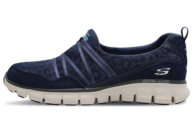Buy (W) Skechers Synergy Slip-On 'Biru Navy' 11962-NVY