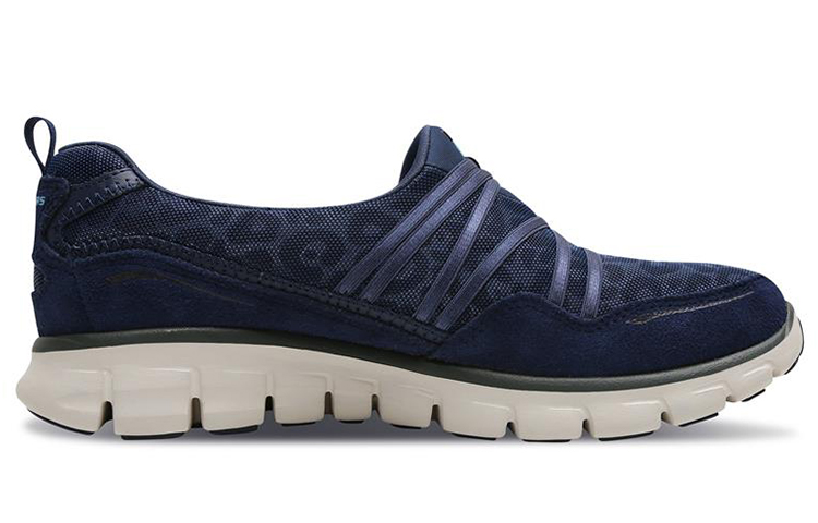 Order (W) Skechers Synergy Slip-On 'Biru Navy' 11962-NVY