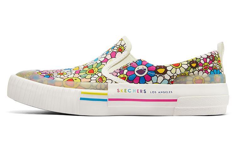 (W) Skechers Takashi Murakami Canvas 'Sunflower Print'