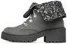 Buy (W) Skechers Teen Spirit Knit Buzz Enkellaars ''Zwart Charcoal'' 167059-BKCC