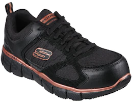 Lookbook Skechers Telfin-Kanpur 減震防滑運動休閒鞋 女款 黑金