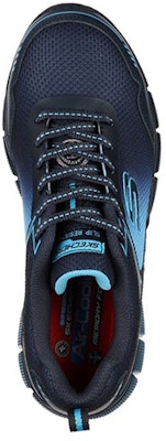 (Women) Skechers Telfin Arterios Alloy Toe 'Blue' 108009-NVBL Lookbook (Women) Skechers Telfin Arterios Alloy Toe 'Blue' 108009-NVBL