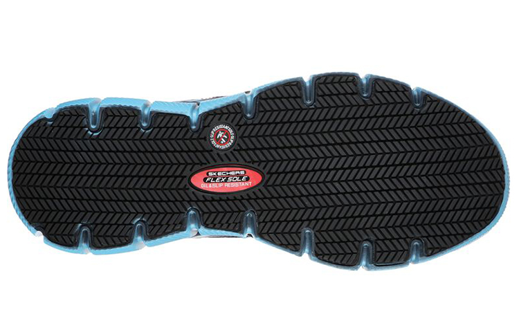 Shop (W) Skechers Telfin Arterios Alloy Toe 'Biru' 108009-NVBL