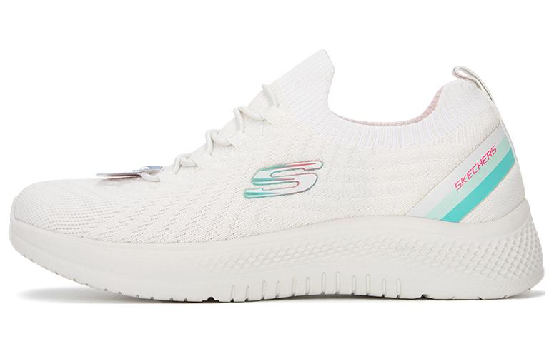 (W) Skechers Thats Fresh 'White Mint Green'
