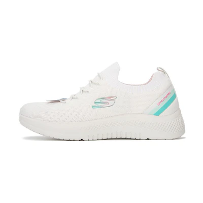 (W) Skechers Thats Fresh 'White Mint Green'