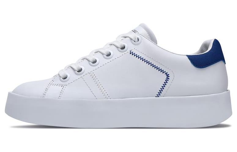 (Women) Skechers Traffic Low 'White Blue' 73720-WNV