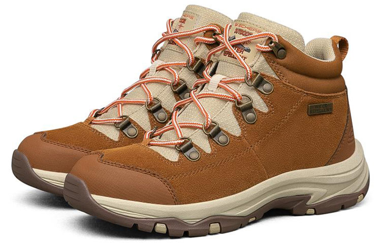 Lookbook (W) Skechers Trego-El Captain Scarponcini Marroni Alta Uomo 158254-COG