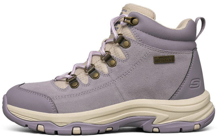 (Women) Skechers Trego-El Captian High-Top Purple 158254-LAV