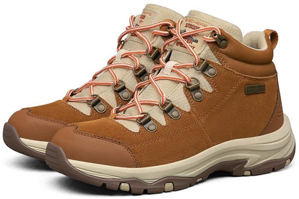 (Women) Skechers Trego-El Captian High-Top Brown 158254-COG Lookbook (Women) Skechers Trego-El Captian High-Top Brown 158254-COG
