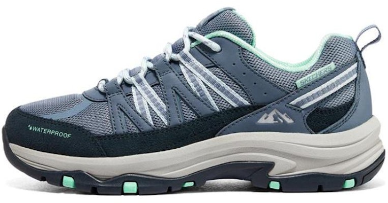 (Women) Skechers Trego 'Grey Blue' 180003-SLT Buy (Women) Skechers Trego 'Grey Blue' 180003-SLT