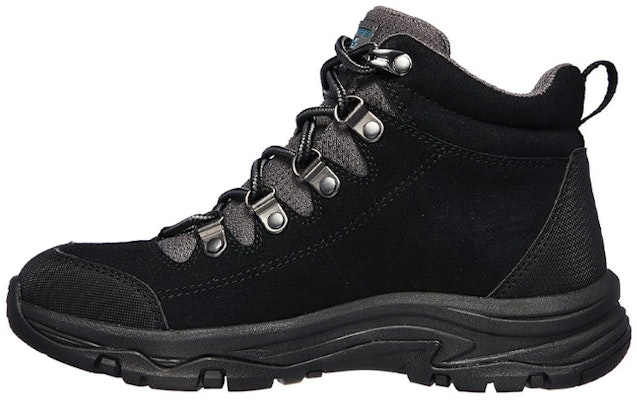 (Women) Skechers Trego-El Captian High-Top Black 158254-BKGY Buy (Women) Skechers Trego-El Captian High-Top Black 158254-BKGY