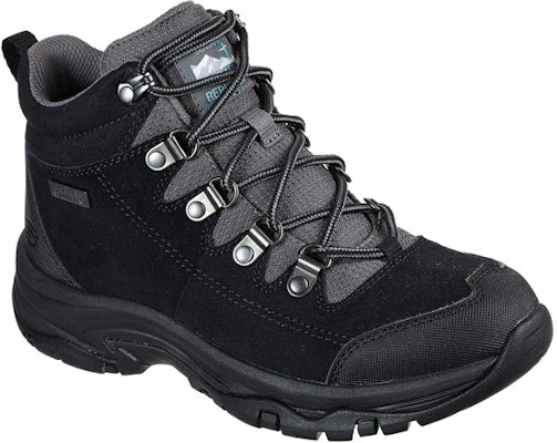 (Women) Skechers Trego-El Captian High-Top Black 158254-BKGY Lookbook (Women) Skechers Trego-El Captian High-Top Black 158254-BKGY