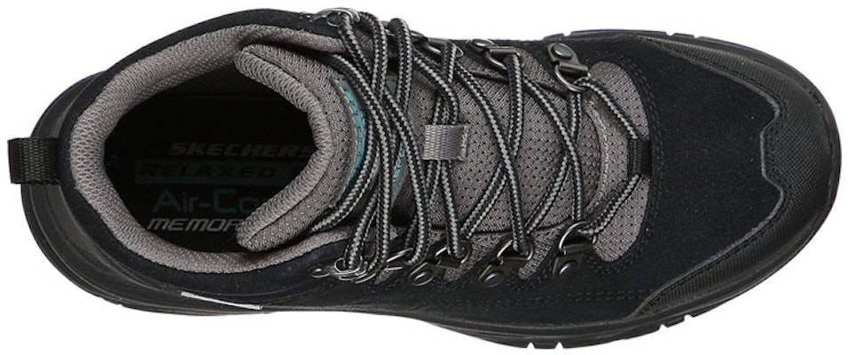 (Women) Skechers Trego-El Captian High-Top Black 158254-BKGY Shop (Women) Skechers Trego-El Captian High-Top Black 158254-BKGY