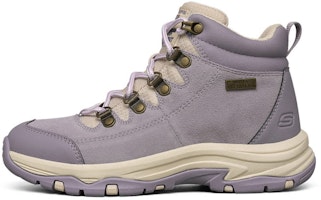 (Women) Skechers Trego-El Captian High-Top Purple 158254-LAV (Women) Skechers Trego-El Captian High-Top Purple 158254-LAV