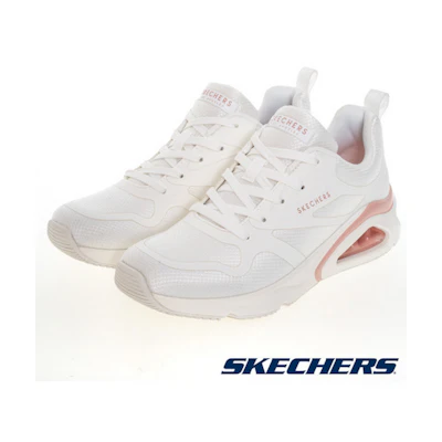 (W) SKECHERS TRES-AIR UNO Casual Shoes White White color