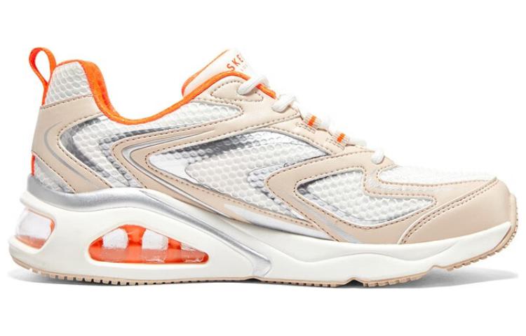 Order (W) スケッチャーズ トレスエア テルティエアリー 白/ベージュ/オレンジ 177426-NTOR