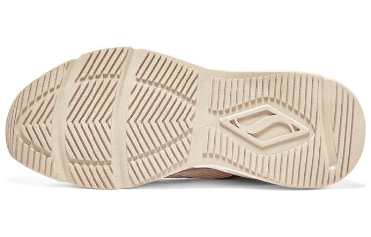 Shop (W) スケッチャーズ トレスエア テルティエアリー 白/ベージュ/オレンジ 177426-NTOR