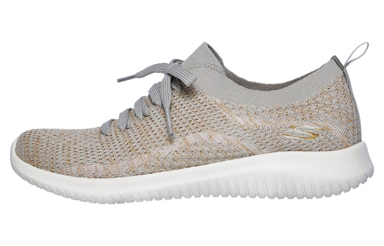 (W) Skechers Ultra Flex-Salutations 'Grey Taupe'