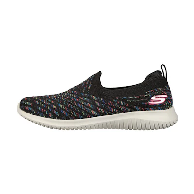 (W) Skechers Ultra Flex - Future Star Slip-On 'Black Multicolor'