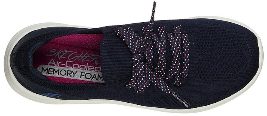 (W) スケッチャーズ ウルトラフレックス 2.0 青白 149186-NVY Shop (W) スケッチャーズ ウルトラフレックス 2.0 青白 149186-NVY