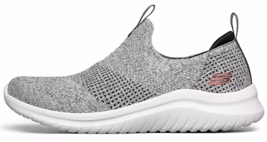 (Women) Skechers Ultra Flex 2.0 Running Shoes Gray/White/Black 149181-WBK (Women) Skechers Ultra Flex 2.0 Running Shoes Gray/White/Black 149181-WBK