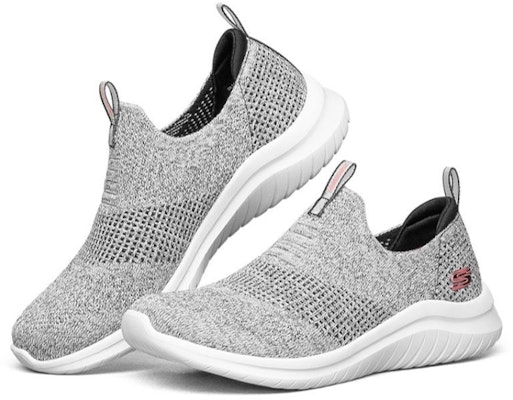 (Women) Skechers Ultra Flex 2.0 Running Shoes Gray/White/Black 149181-WBK Lookbook (Women) Skechers Ultra Flex 2.0 Running Shoes Gray/White/Black 149181-WBK