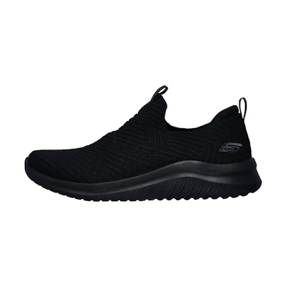 (W) Skechers Ultra Flex 2.0 'Stunning Surprise Black Slip-On'