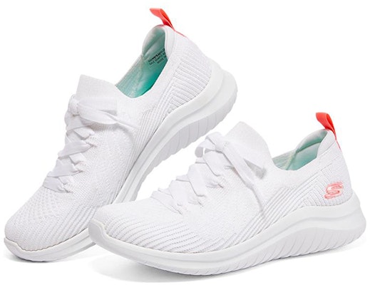 (W) Kasut Skechers Ultra Flex 2.0 Leisure Putih 149184-WHT Lookbook (W) Kasut Skechers Ultra Flex 2.0 Leisure Putih 149184-WHT