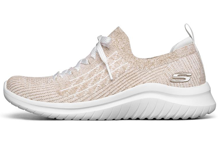 Buy (W) 斯凯奇 Ultra Flex 2.0 白/金色低帮跑鞋 13357-WTRG