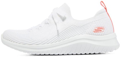 (Women) Skechers Ultra Flex 2.0 Leisure Shoes White 149184-WHT (Women) Skechers Ultra Flex 2.0 Leisure Shoes White 149184-WHT
