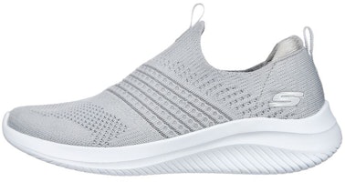 (Women) Skechers Ultra Flex 3.0 'Classy Charm Grey' 149855-LTGY (Women) Skechers Ultra Flex 3.0 'Classy Charm Grey' 149855-LTGY