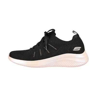 (W) Skechers Ultra Flex 3.0-Glowing Sky 'Black Pink'