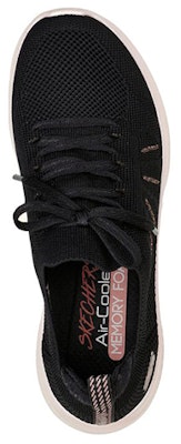 (W) スケッチャーズ ウルトラフレックス 3.0 グローイングスカイ (ブラック/ピンク) 149856-BKRS Shop (W) スケッチャーズ ウルトラフレックス 3.0 グローイングスカイ (ブラック/ピンク) 149856-BKRS