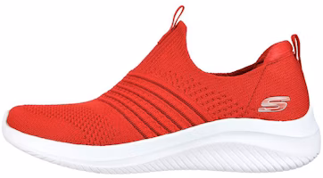 (Women) Skechers Ultra Flex 3.0 'Red Slip-On' 149855-RED (Women) Skechers Ultra Flex 3.0 'Red Slip-On' 149855-RED