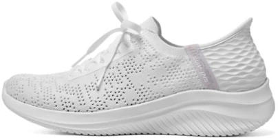 (Women) Skechers Ultra Flex 3.0 Slip-Ins 'White' 896211-WHT (Women) Skechers Ultra Flex 3.0 Slip-Ins 'White' 896211-WHT