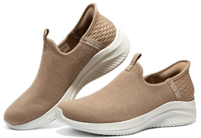 Lookbook Skechers Ultra Flex 3.0 舒適 女士休閒單鞋 女款 灰褐色