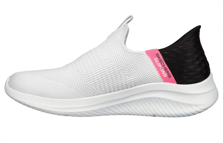 women-skechers-ultra-flex-3-0-white-black-pink-149707-wbk