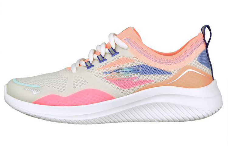 (W) Skechers Ultra Flex 3.0 'White Blue Orange'