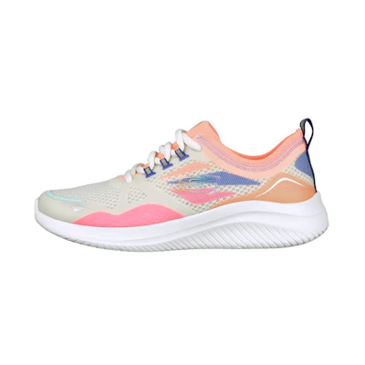(W) Skechers Ultra Flex 3.0 'White Blue Orange'