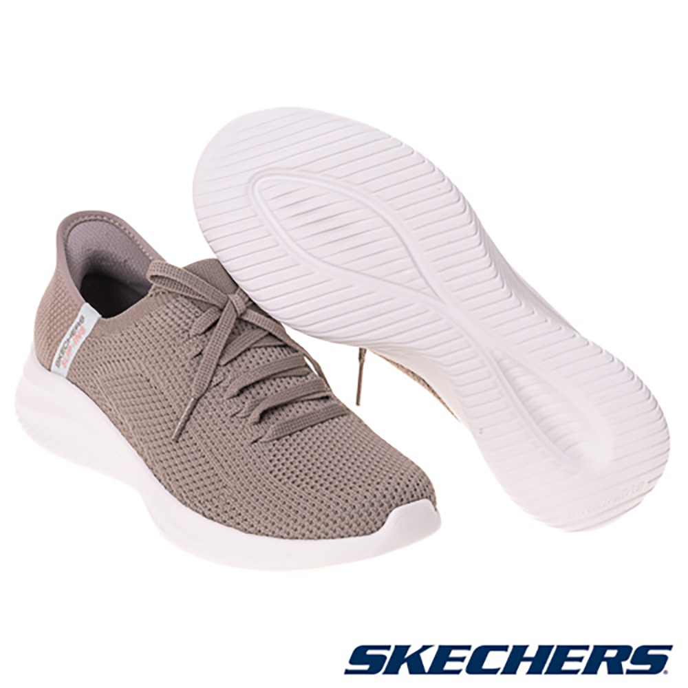 Shop (W) SKECHERS Ultra Flex 3.0 Sepatu Kasual Coklat Abu-Abu 150457DKTP