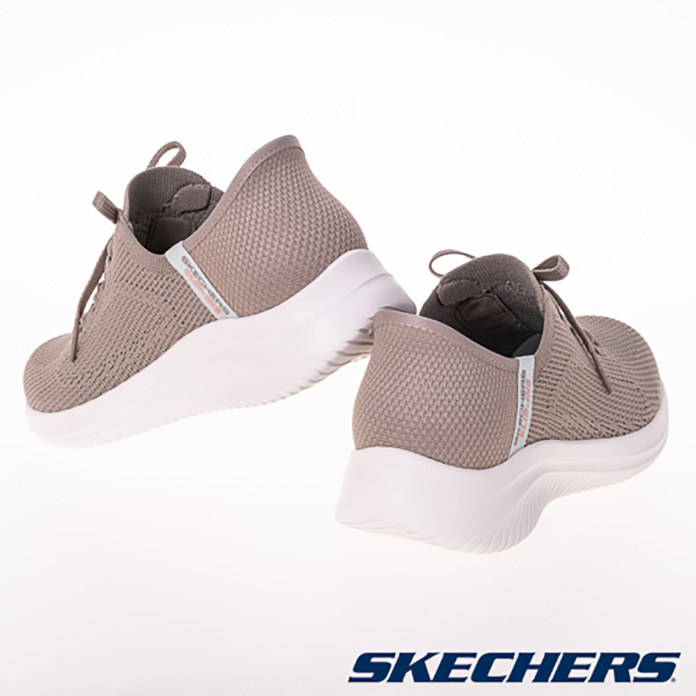 Cheap (W) SKECHERS Ultra Flex 3.0 Sepatu Kasual Coklat Abu-Abu 150457DKTP