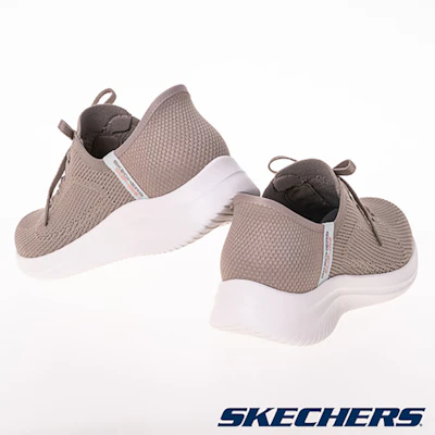 (W) SKECHERS Ultra Flex 3.0 Sepatu Kasual Coklat Abu-Abu 150457DKTP Cheap (W) SKECHERS Ultra Flex 3.0 Sepatu Kasual Coklat Abu-Abu 150457DKTP