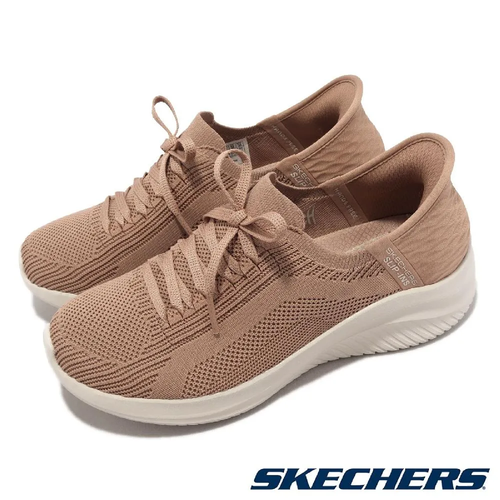 (Women) Skechers Ultra Flex 3.0 Casual Shoes Khaki Khaki 149710TAN