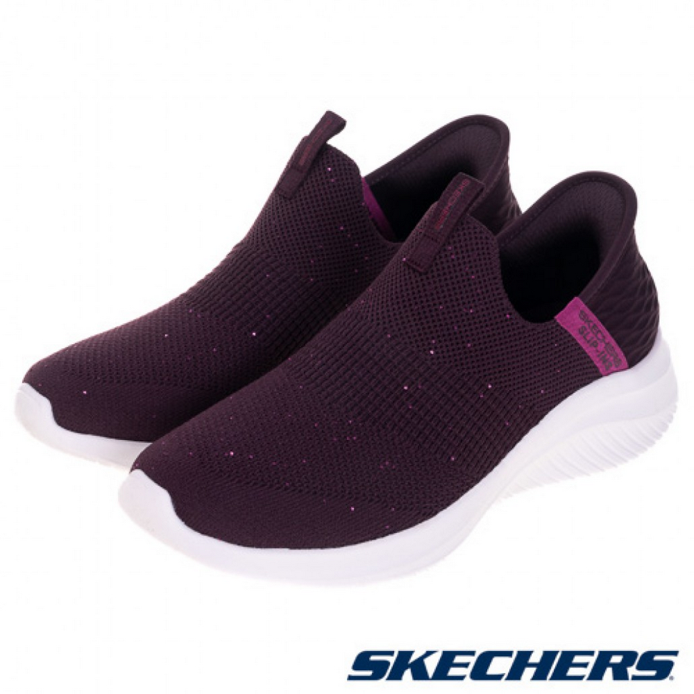 (Women) Skechers Ultra Flex 3.0 Casual Shoes Red Red 149594WINE