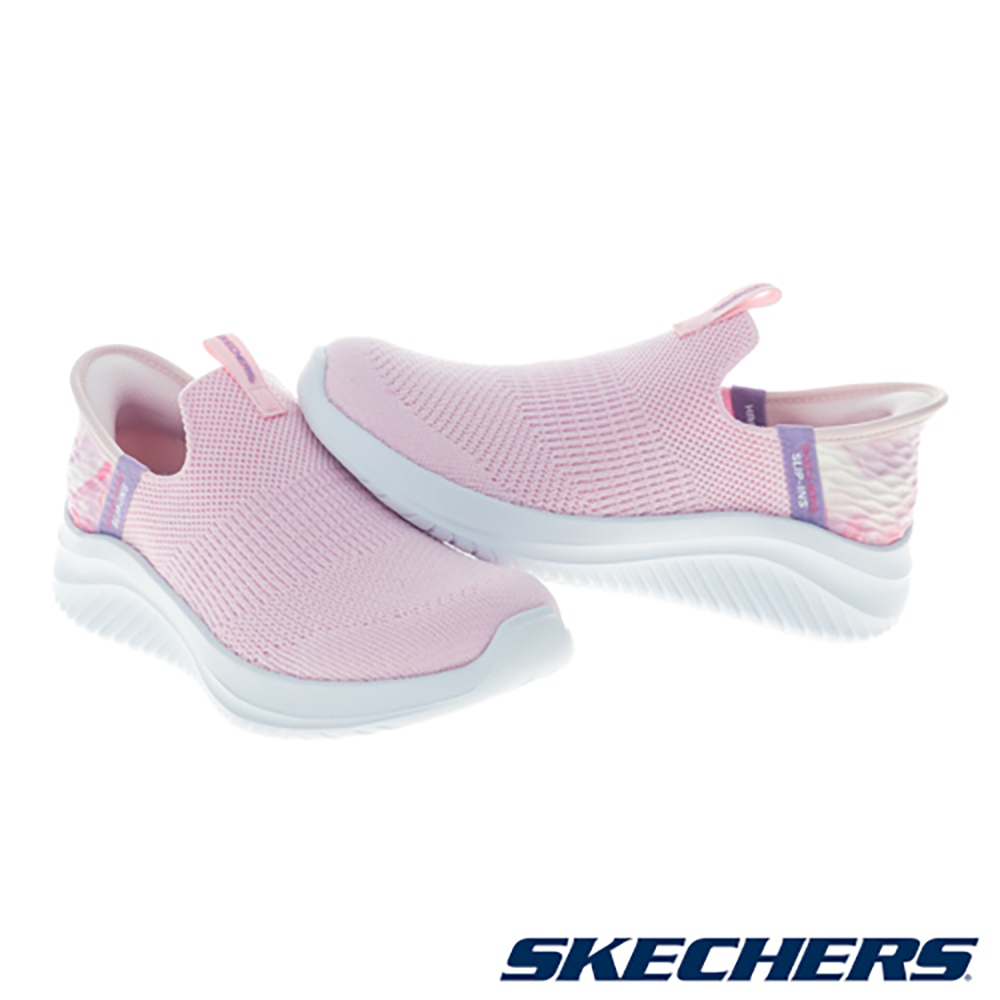 Lookbook (W) SKECHERS Ultra Flex 3.0 Sepatu Kasual Anak Perempuan Pink Powder 303801LLTPK