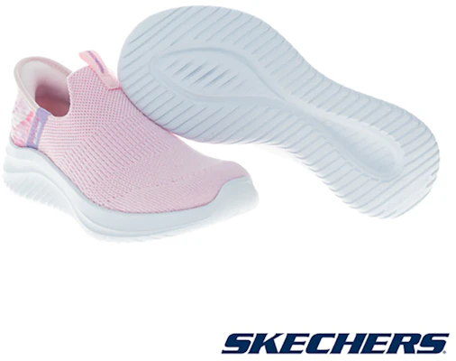 (W) SKECHERS Ultra Flex 3.0 Sepatu Kasual Anak Perempuan Pink Powder 303801LLTPK Shop (W) SKECHERS Ultra Flex 3.0 Sepatu Kasual Anak Perempuan Pink Powder 303801LLTPK