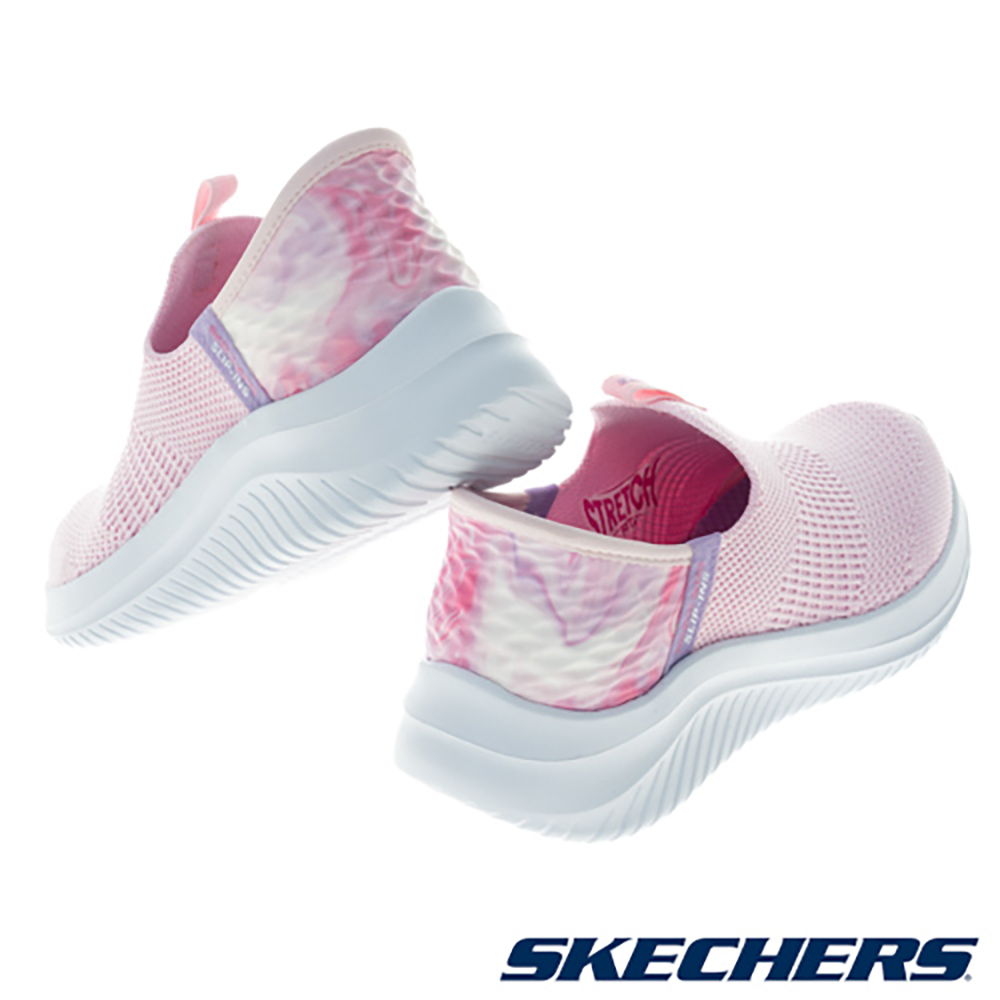 Sizing (W) SKECHERS Ultra Flex 3.0 Sepatu Kasual Anak Perempuan Pink Powder 303801LLTPK