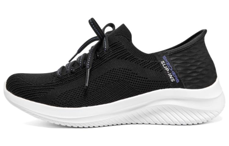 (Women) Skechers Ultra Flex 3.0 Slip-Ins 'Black Lavender' 149711-BKLV