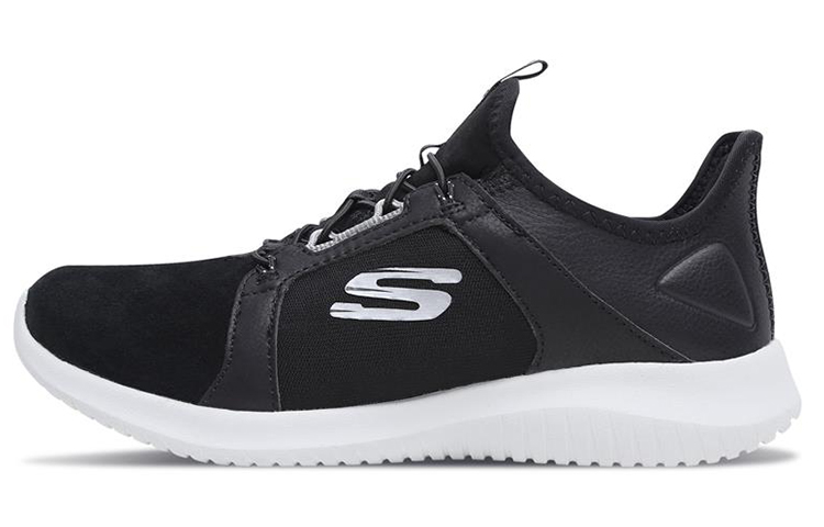 (W) Skechers Ultra Flex 'Black Casual'